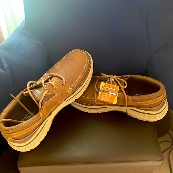 Skechers Shoes Mens Skechers Relaxed Fit Expended Menson Boat